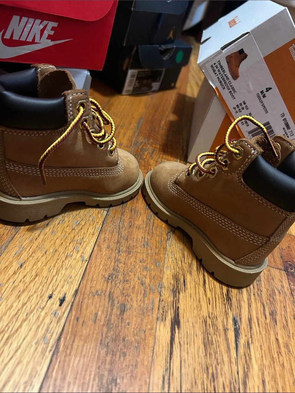 Timberland Toddler Wheat Brown Waterproof Boots